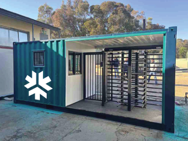 Tri star plant site access container